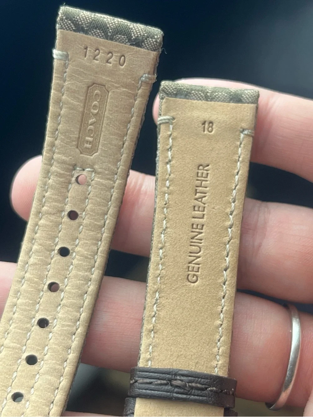Vintage Coach watch *needs battery*
